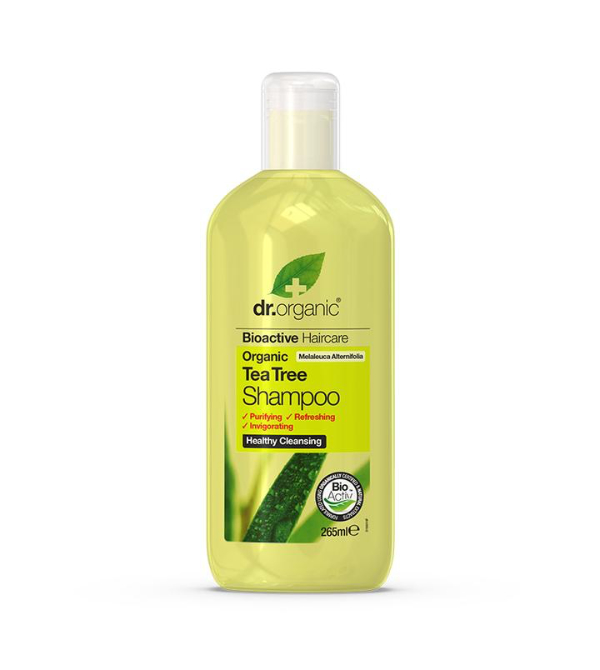 Dr Organic Tea Tree Shampoo 265ml